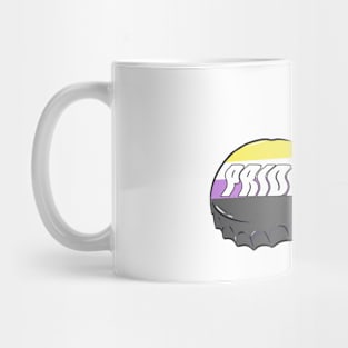 NonBinary Pride Bottle Cap Mug